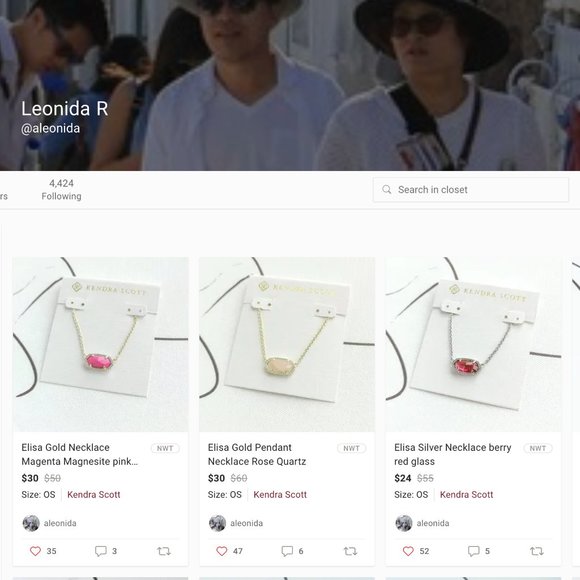 KENDRA SCOTT Elisa Necklace & Elle Earrings PSA! - Picture 8 of 16